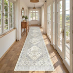 Runners for Hallway 12ft, Non-Slip Long Bathroom Rugs, Living Room, Soft - Image 5