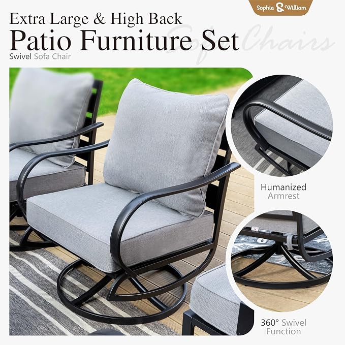 Sophia & William Patio Furniture Sets - Image 8