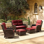 HILLGA 6-Piece Luxury Patio Furniture Set by HILLGA