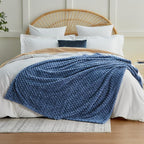EXQ Home Soft Fleece Blanket Full Size – Cozy Lightweight 3D Imitation Turtle - Image 2