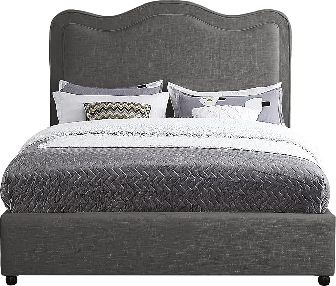 Meridian Furniture FelixGrey-F Felix Collection Modern | Contemporary Linen - Image 4