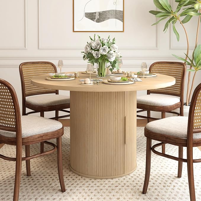 weselon 47 inch Round Dining Table - Image 7
