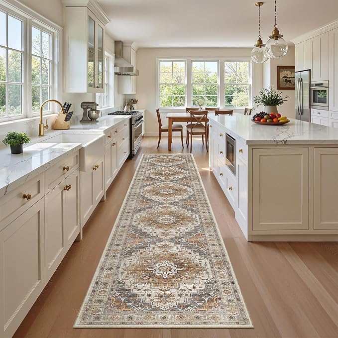 Madane Washable Runner Rugs 2x12 Long - Image 3