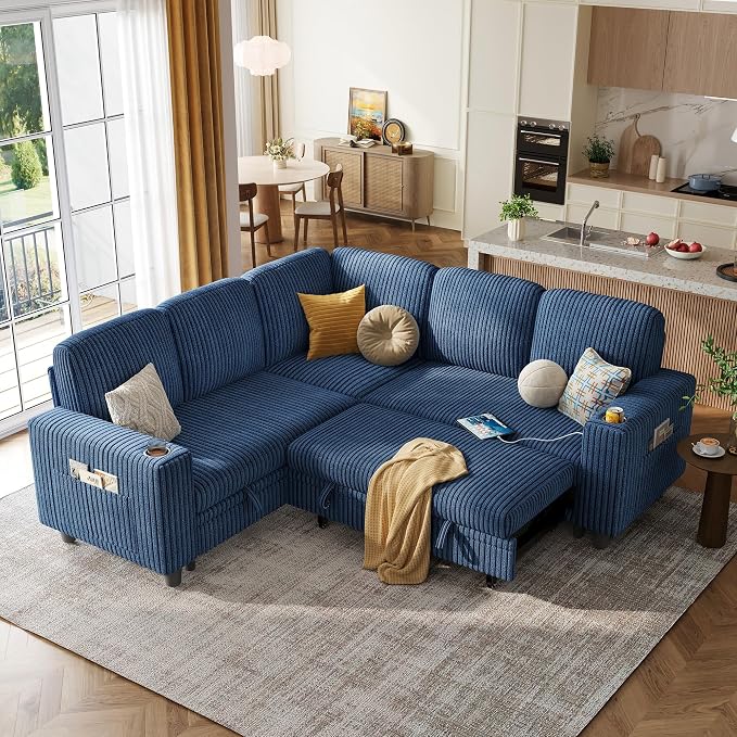 LINSY HOME Sleeper Sofa Bed by LINSYHOME