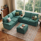 LINSY HOME Corner Seat Modular for Sectional Sofa Couch, Cloud Sofa Corner Seat - Image 2