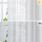 MYSKY HOME 90 Inch Natural Curtains - Image 3