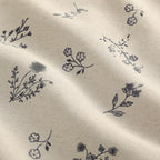 Boho Floral 100% Blackout Curtains 84 Inch 2 Panels Black | Farmhouse Vintage - Image 4