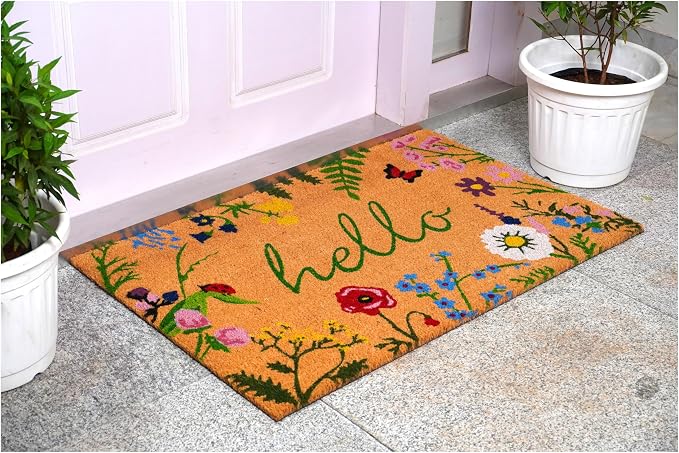 Calloway Mills AZ105992436 Floral Hello Doormat - Image 2