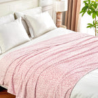 Edenleaf Leopard Print Blanket Fleece Throw - Image 3