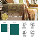 Boho Sofa Cover, Bohemian Throw Blanket Tassels Hippie Decor Covers Couch Chair - Image 5