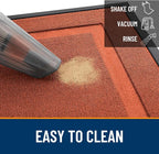 OLANLY Front Door Mat Outside 29.5x17, All-Season Heavy-Duty Rubber Doormat | - Image 6