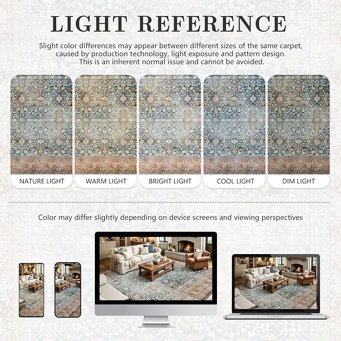8x10 Area Rugs for Living Room - Image 8