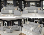 116'' Oversized Modular Sectional Sofa - Image 8