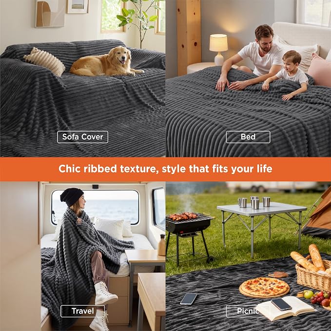 Bedsure Extra Soft Large Fleece Blanket - Image 4