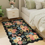 DUKINO 3x4 Rug, Non Slip Floral Washable Area Rug - Image 5