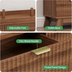 Xixini Fluted Dresser for Bedroom - Image 6