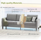 STHOUYN 73" W 3 Seater Couch - Image 4