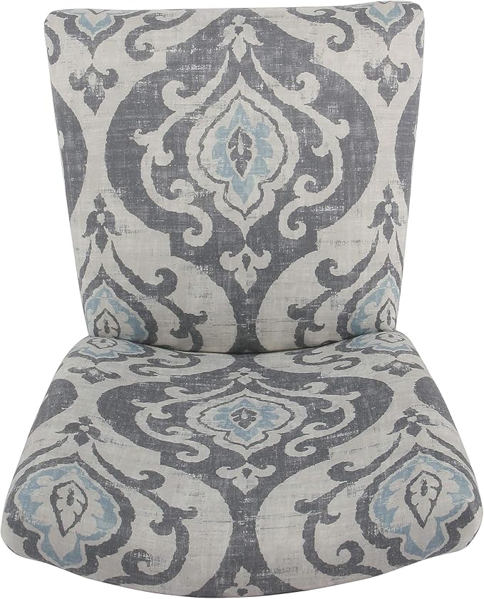HomePop Parsons Classic Upholstered Accent Dining Chair, Suri Blue - Image 7