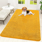 OLANLY Dog Door Mat for Muddy Paws 59x35, Super Absorbent Chenille Mud Mat | by OLANLY