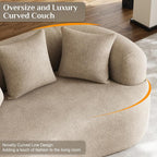 DAMAIFROM 68.5" Loveseat Sofa for Living Room, Modern Luxury Plush Chenille - Image 6