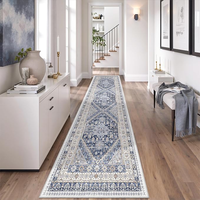 2x7 Runner Rug Non Slip, Washable Hallway Runner Rug, Nursery Room, Soft Runner - Image 5