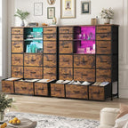 EnHomee 51" H Dresser with 15 Drawers Dresser - Image 8