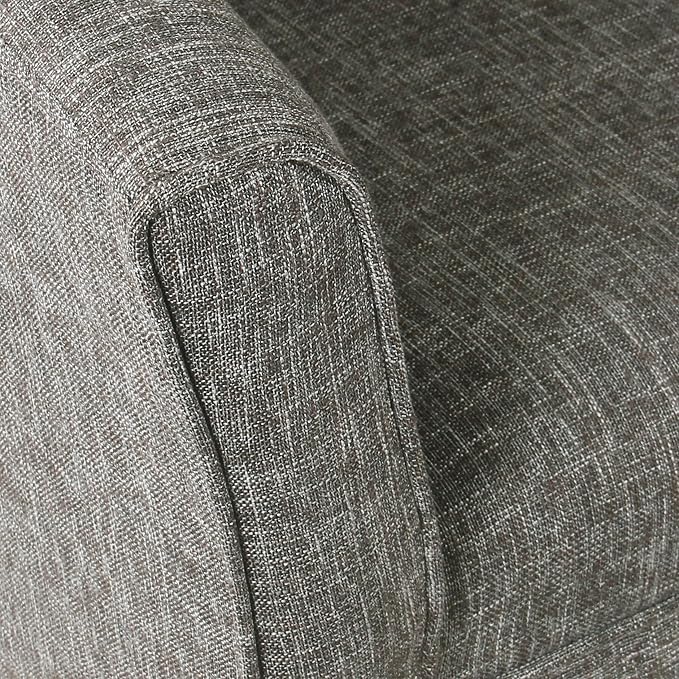 HomePop Modern Barrel Accent Chair - Image 10