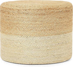 REDEARTH · Cylindrical Pouf Foot Stool Ottoman - Image 4