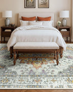 RELEANY Washable Area Rug, Large 9'x12', Water Repellent, Pet Friendly - Image 9