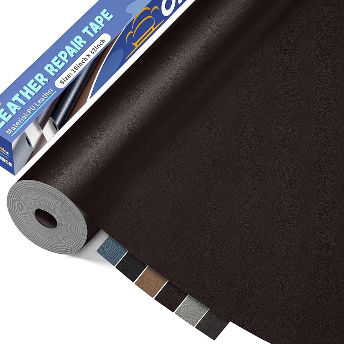 ONine Leather Repair Patch, Self-Adhesive Couch Patch, Car Seats Backpack by Onine