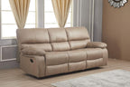 Betsy Furniture Microfiber Reclining Sofa Couch Set Living Room Set 8007 - Image 2