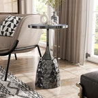 Homes: Inside + Out Halric Modern 24" Tall Round End Table - Image 2