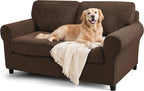 SUBRTEX 5 Pieces Stretch Sofa Slipcover Sets Couch Cover Sets Backrest Cushion by Subrtex