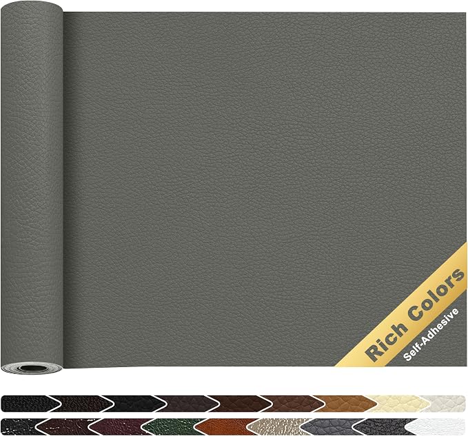 KING MOUNTAIN Leather Repair Tape, 16 x 60 Inches, Self-Adhesive, Waterproof by ForABetterHomeLife