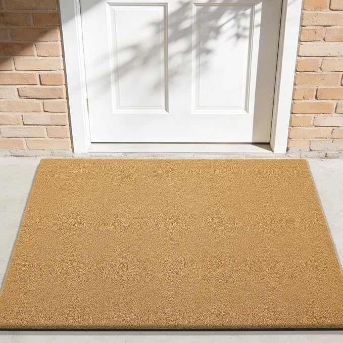 OLANLY Front Door Mat, Low Profile Doormat, Stain and Fade Resistant, - Image 2