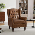 Mid-Century Modern Wingback Accent Chair by PiaRicco