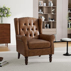 Mid-Century Modern Wingback Accent Chair by PiaRicco