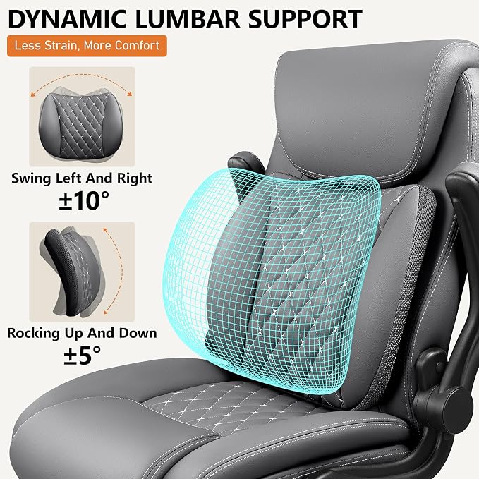 BESTFAIR Office Chair, Executive Computer Desk Chair - Image 4
