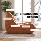 Bean Bag Chair, Fireside Chair Bean Bag Sofa Large Bean Bag Chair - Image 6