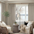 Burlywood Birch 60 Inch Wide 96 Inch Long Curtain - Image 6