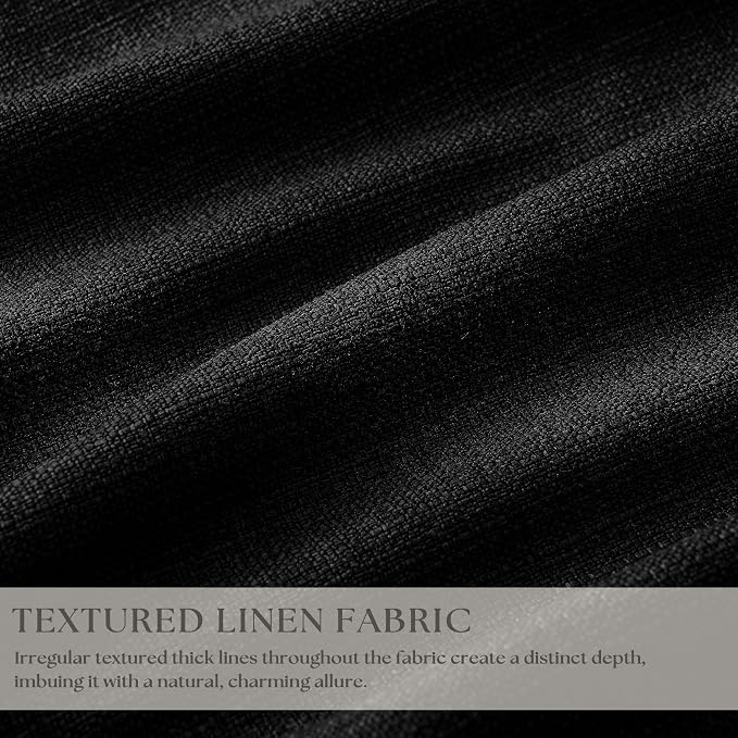 Black 120 Inch Pinch Pleated 100% Blackout Curtains - Image 3