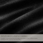 Black 90 Inch Pinch Pleated 100% Blackout Curtains - Image 3