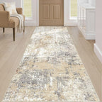 LOONGRUG Runner Rug 2x5 Washable Non-Slip Kitchen Neutral Modern Rug | Soft - Image 4