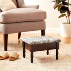 Frenchi Furniture Foot Stool, 15.8"D x 11.8"W x 9.8"H - Image 9