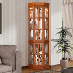 Seeutek Corner Curio Cabinet - Image 8