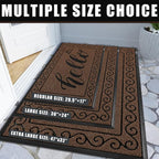 Yimobra Welcome Mats for Front Door 36x24, Heavy Duty Waterproof Outdoor Door - Image 5