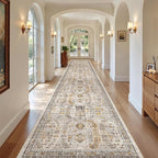 Madane Hallway Runner Rug 3x18 Washable Kitchen Runners 18ft, Low-Pile - Image 2