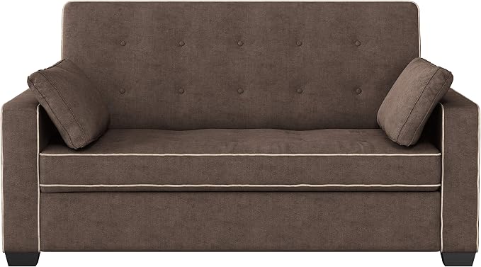 Serta Ainsley 72.6" Convertible Sleeper Sofa, Queen Size, Dreamcoil Comfort - Image 3