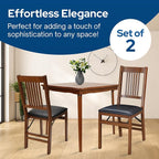 MECO Stakmore True Mission Wooden Folding Chairs - Image 7
