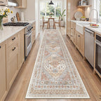 2x8 Runner Rug Non Slip, Washable Hallway Runner Rug, Nursery Room, Soft Runner - Image 3